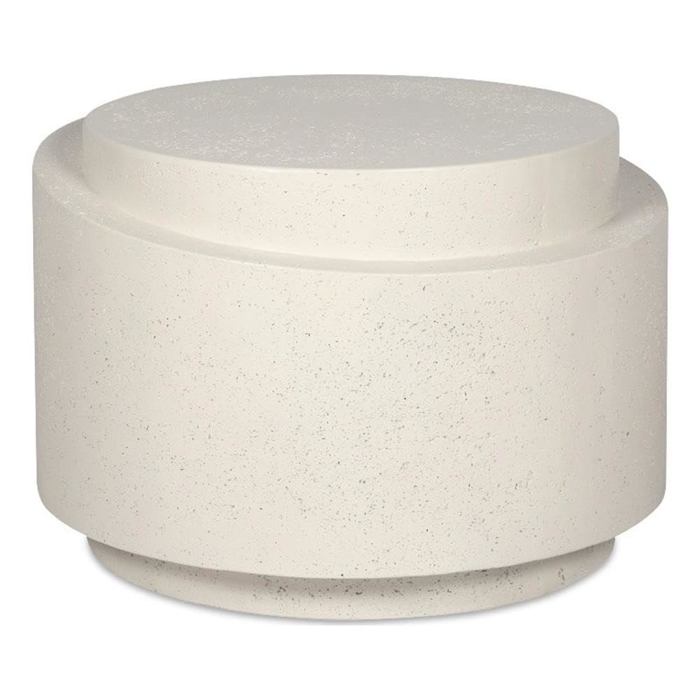 Cosmo Outdoor Accent Table Off White