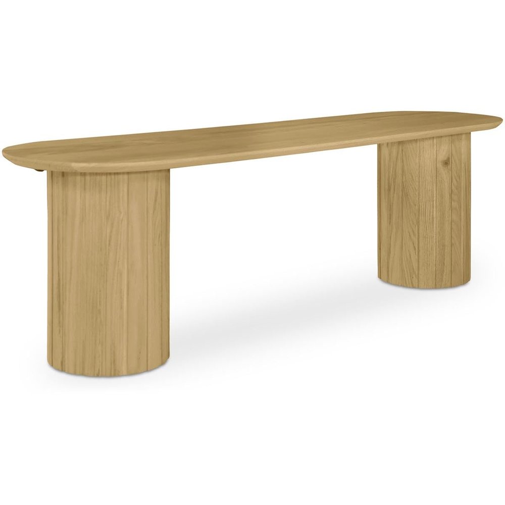 Povera Dining Bench Natural Oak