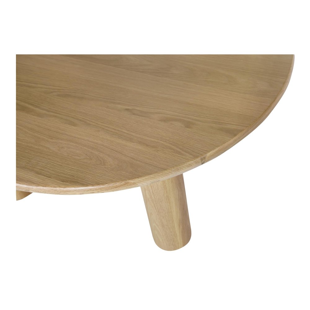 Milo Round Dining Table Oak