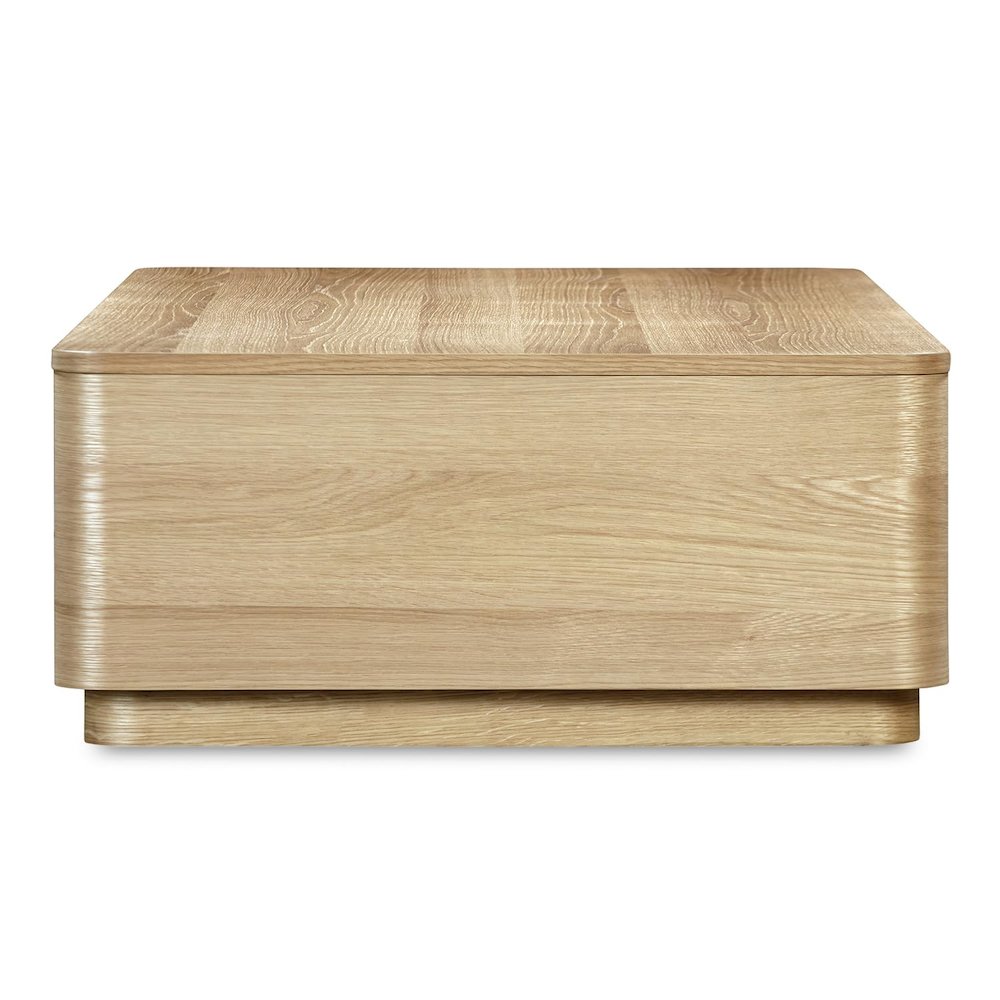 Round Off Coffee Table Natural Oak