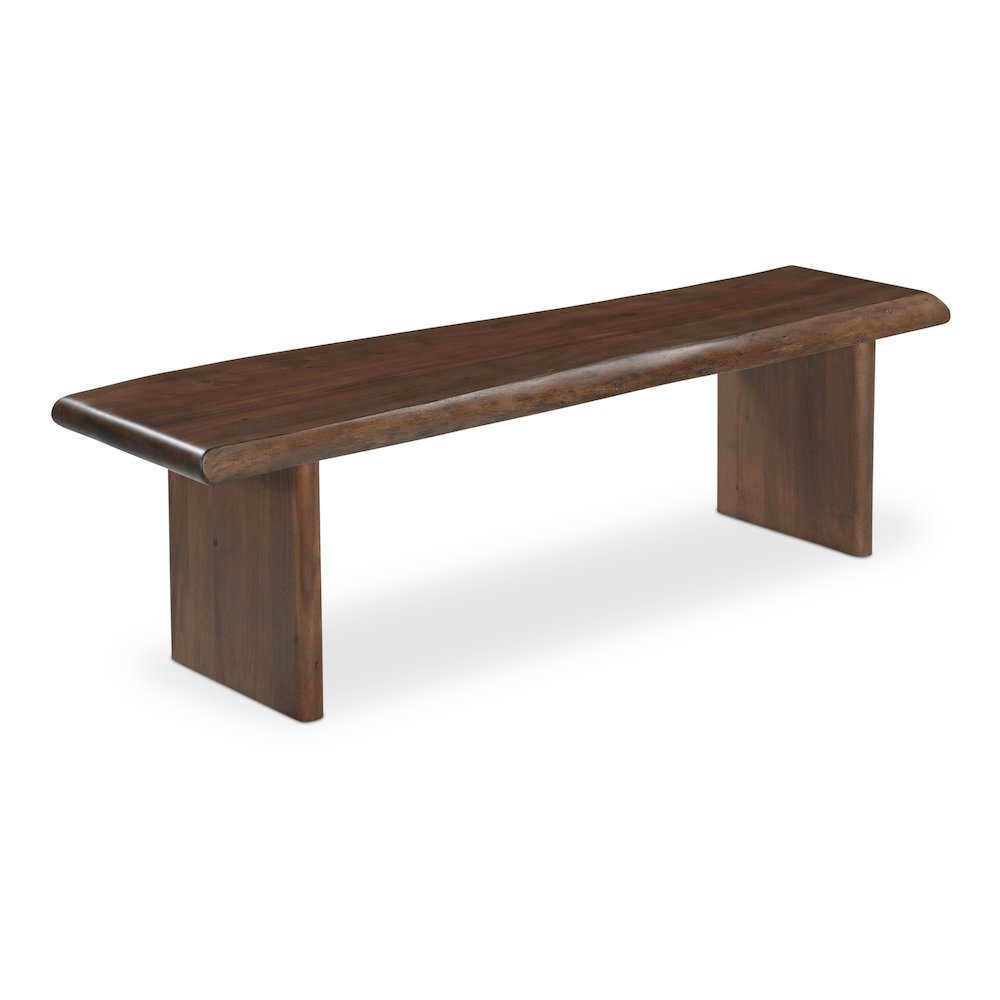 Lila Dining Bench Small Brown