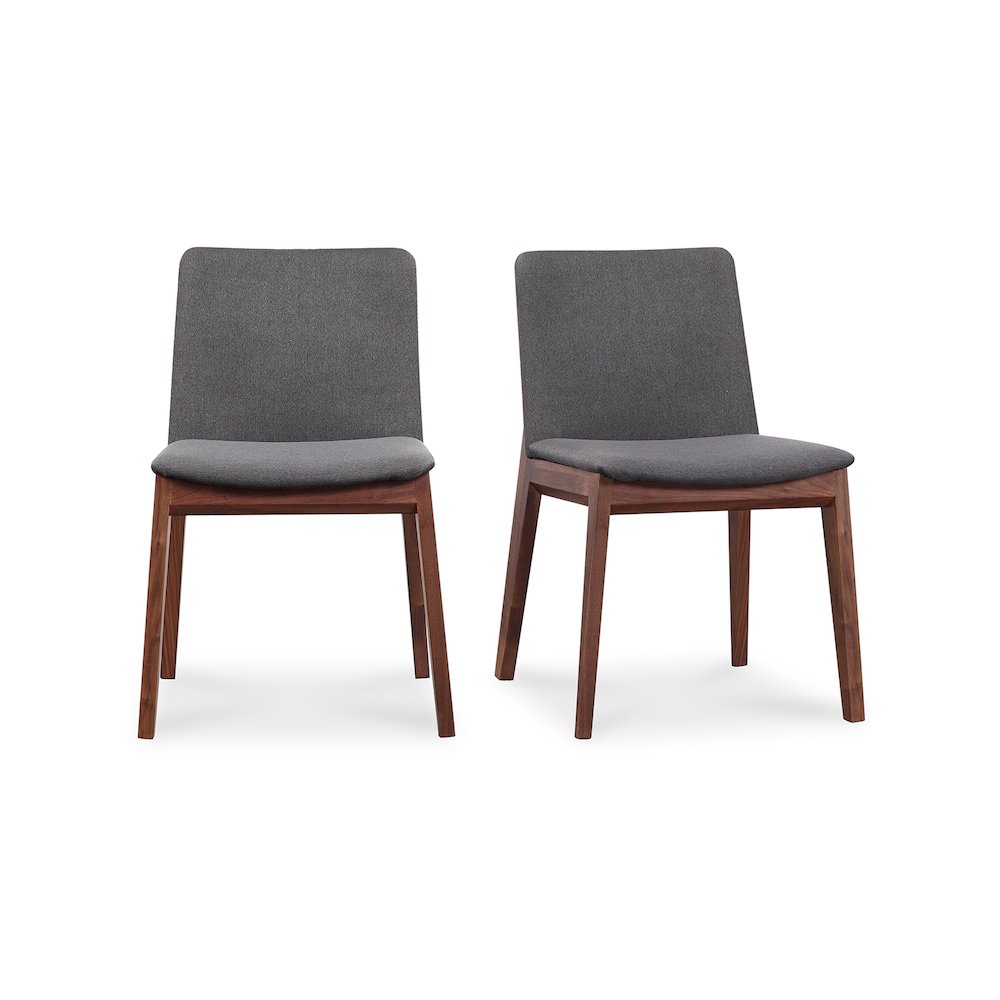 Deco Dining Chair Dark Grey – Set Of Two
