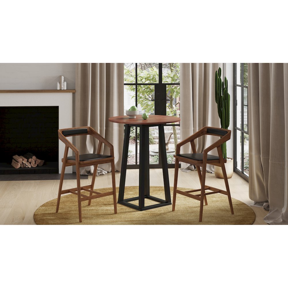 Tri-Mesa Bar Table Brown