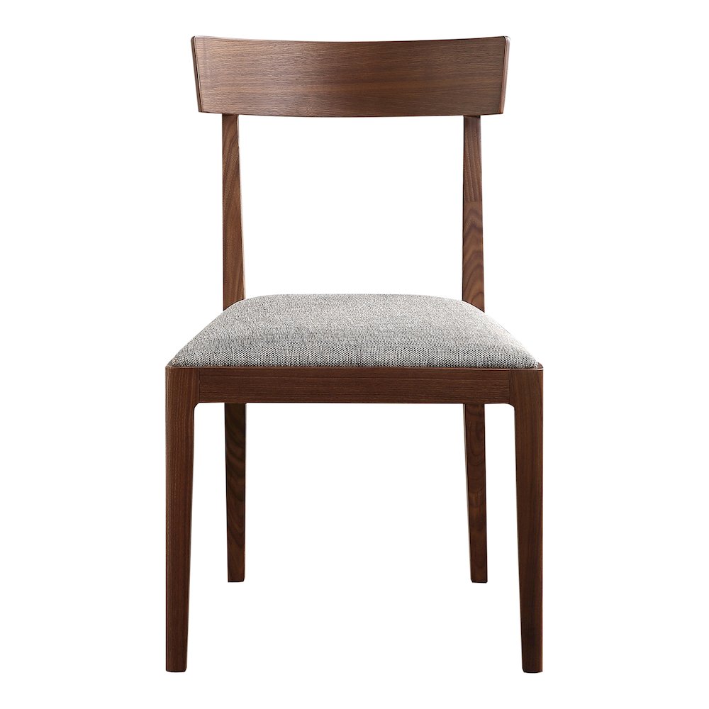 Leone Dining Chair Walnut Brown – Set Of Two