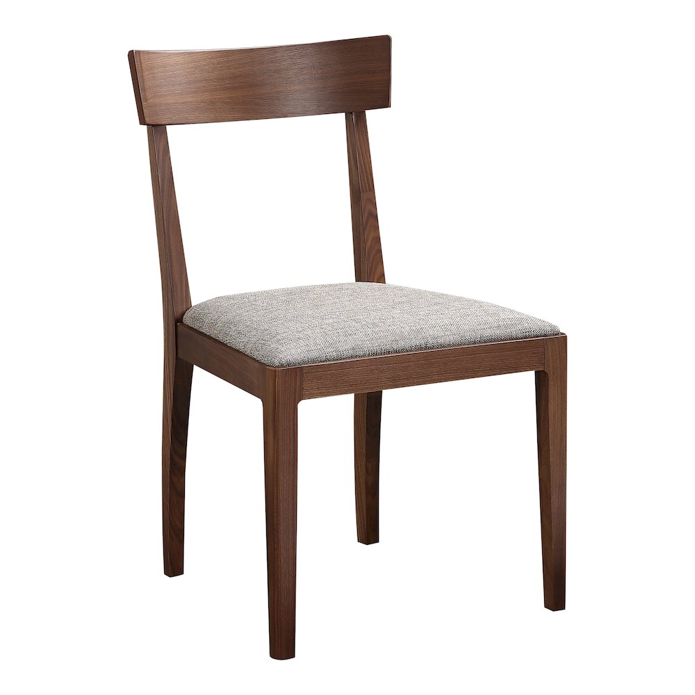 Leone Dining Chair Walnut Brown – Set Of Two