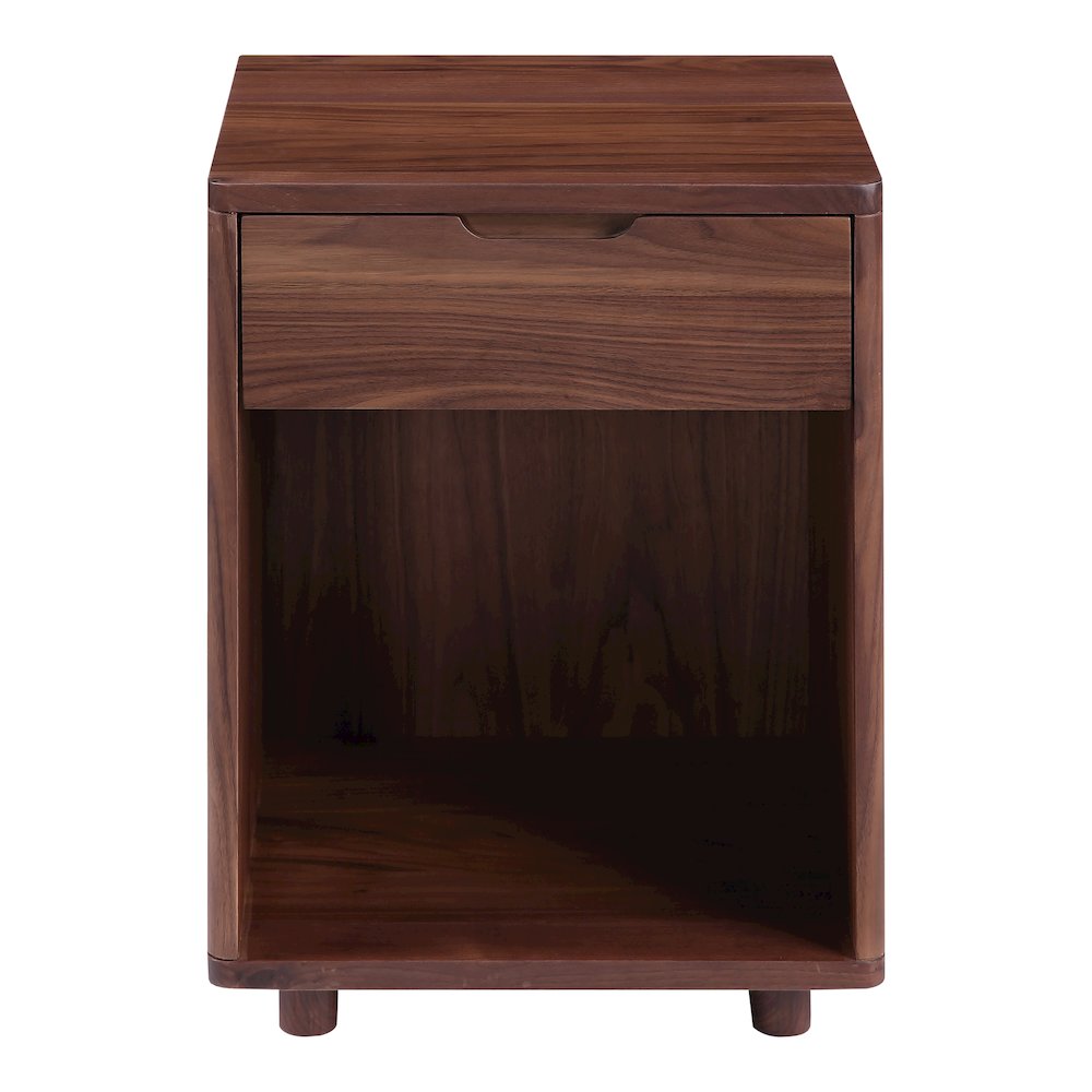 Osamu Nightstand Walnut Brown