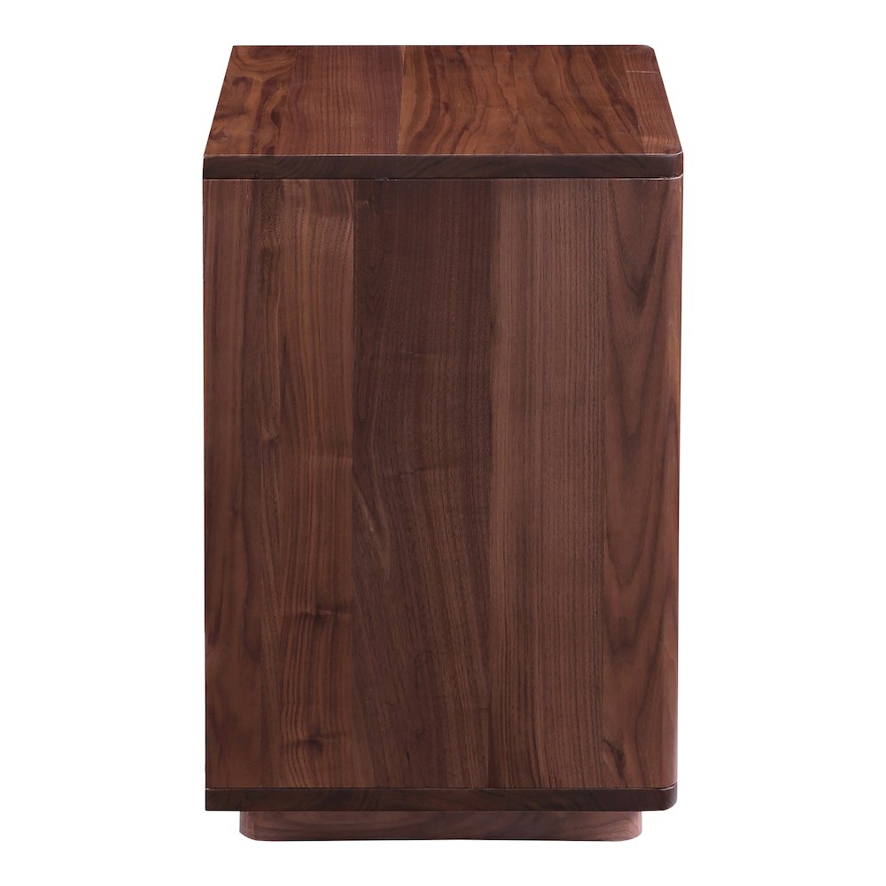 Osamu Nightstand Walnut Brown