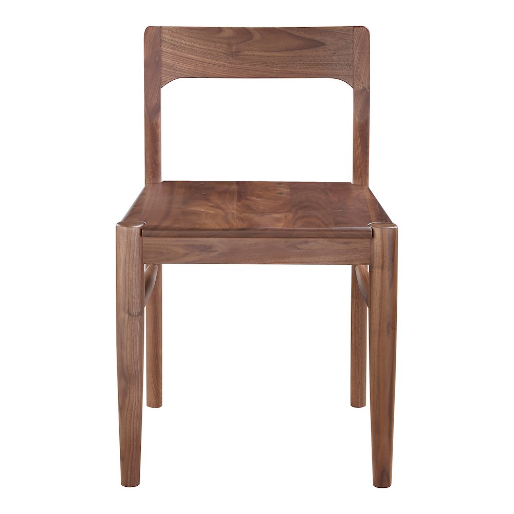 Owing Dining Chair Walnut Brown – Set Of Two