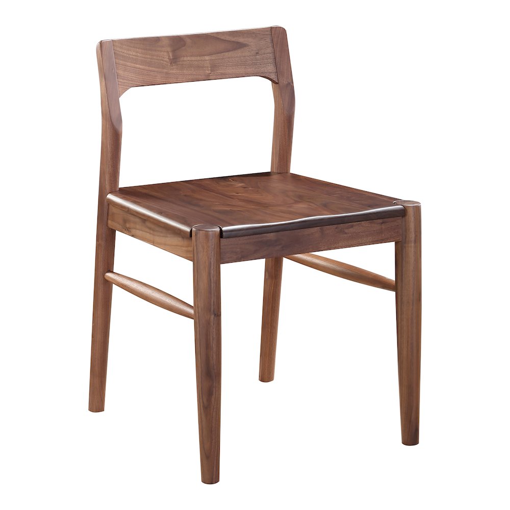 Owing Dining Chair Walnut Brown – Set Of Two