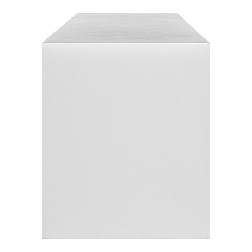 Lazarus Outdoor Bench White