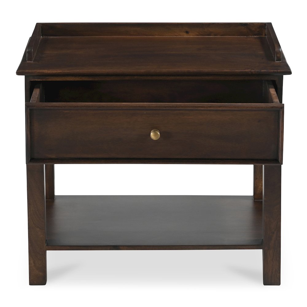 Maeve Nightstand Dark Brown