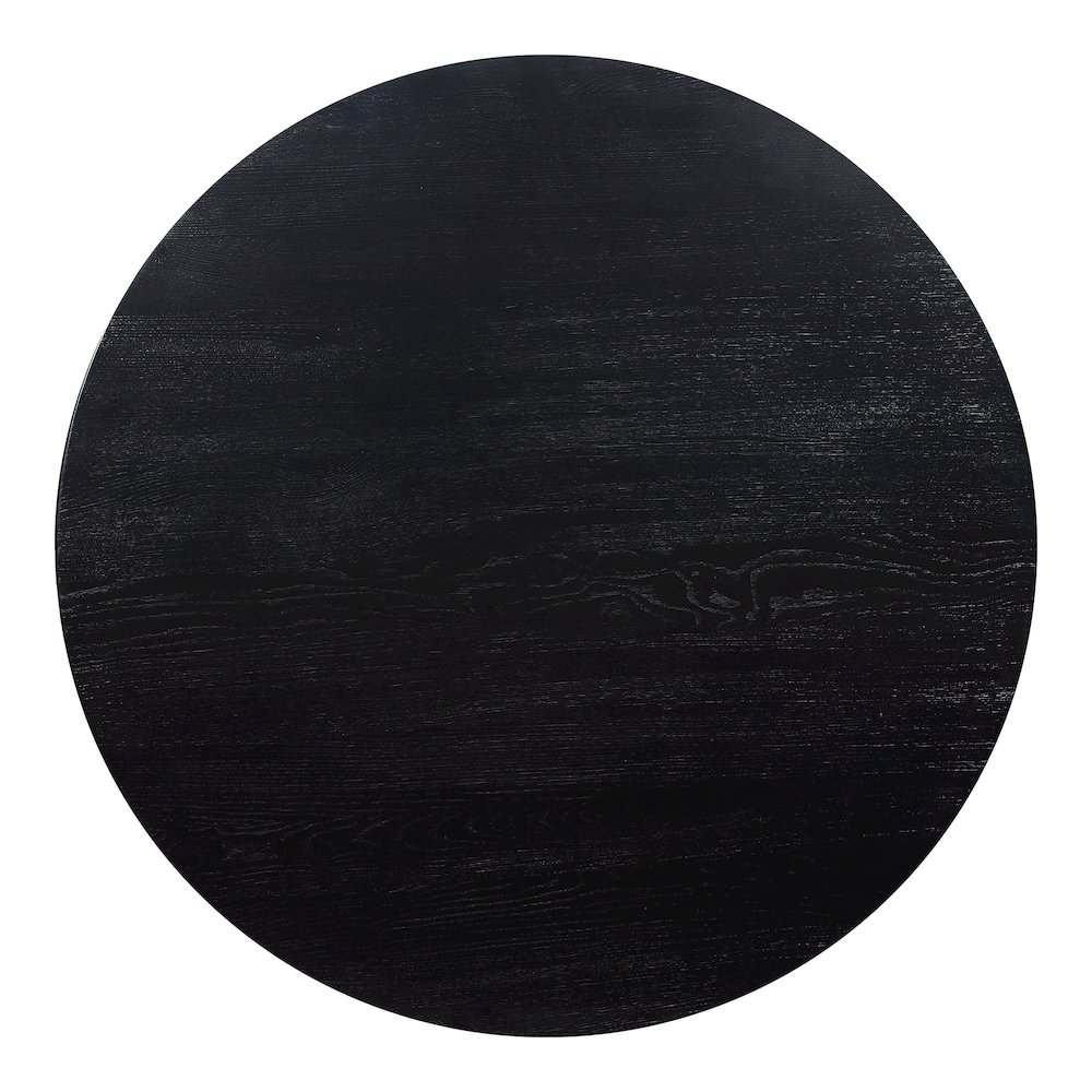 Godenza Round Dining Table Black
