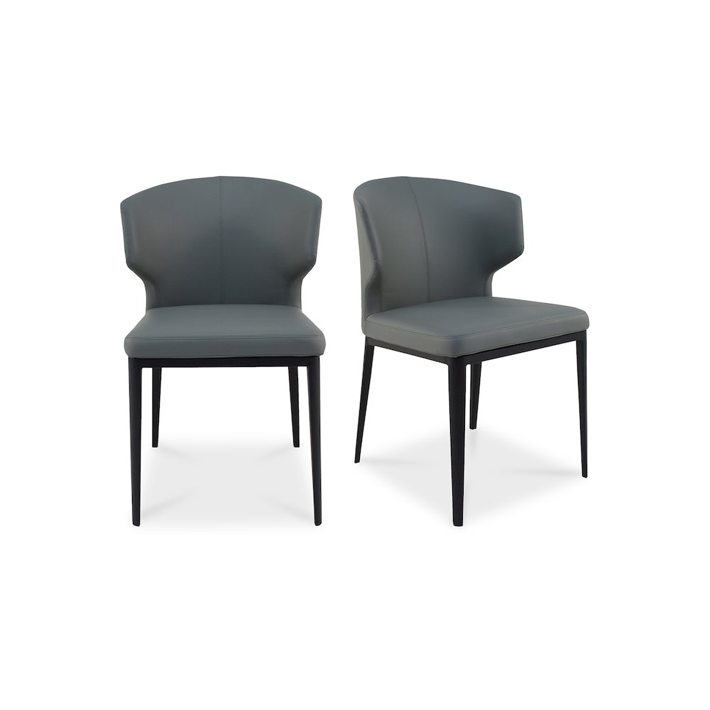 Delaney Dining Chair Grey – Set Of Two