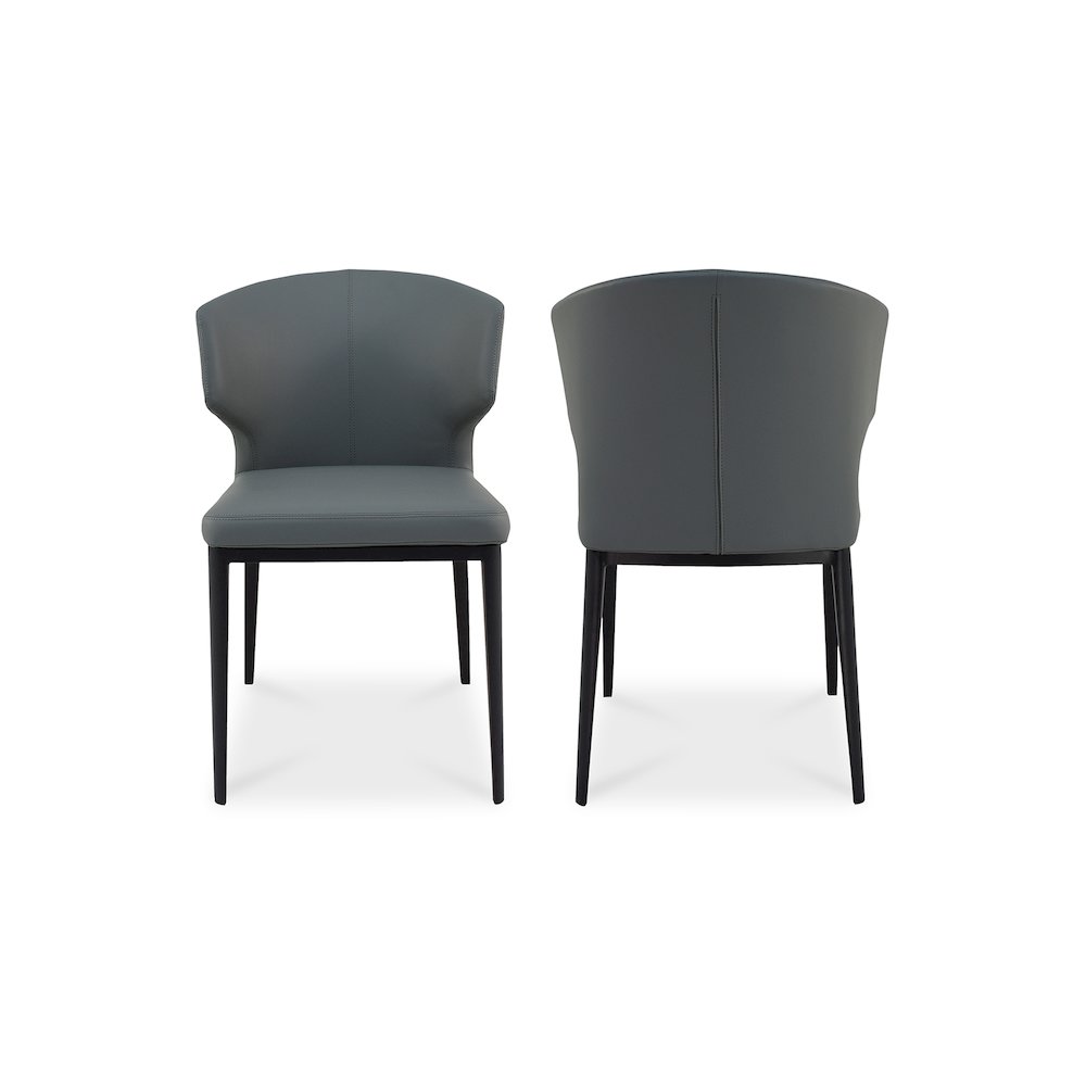 Delaney Dining Chair Grey – Set Of Two