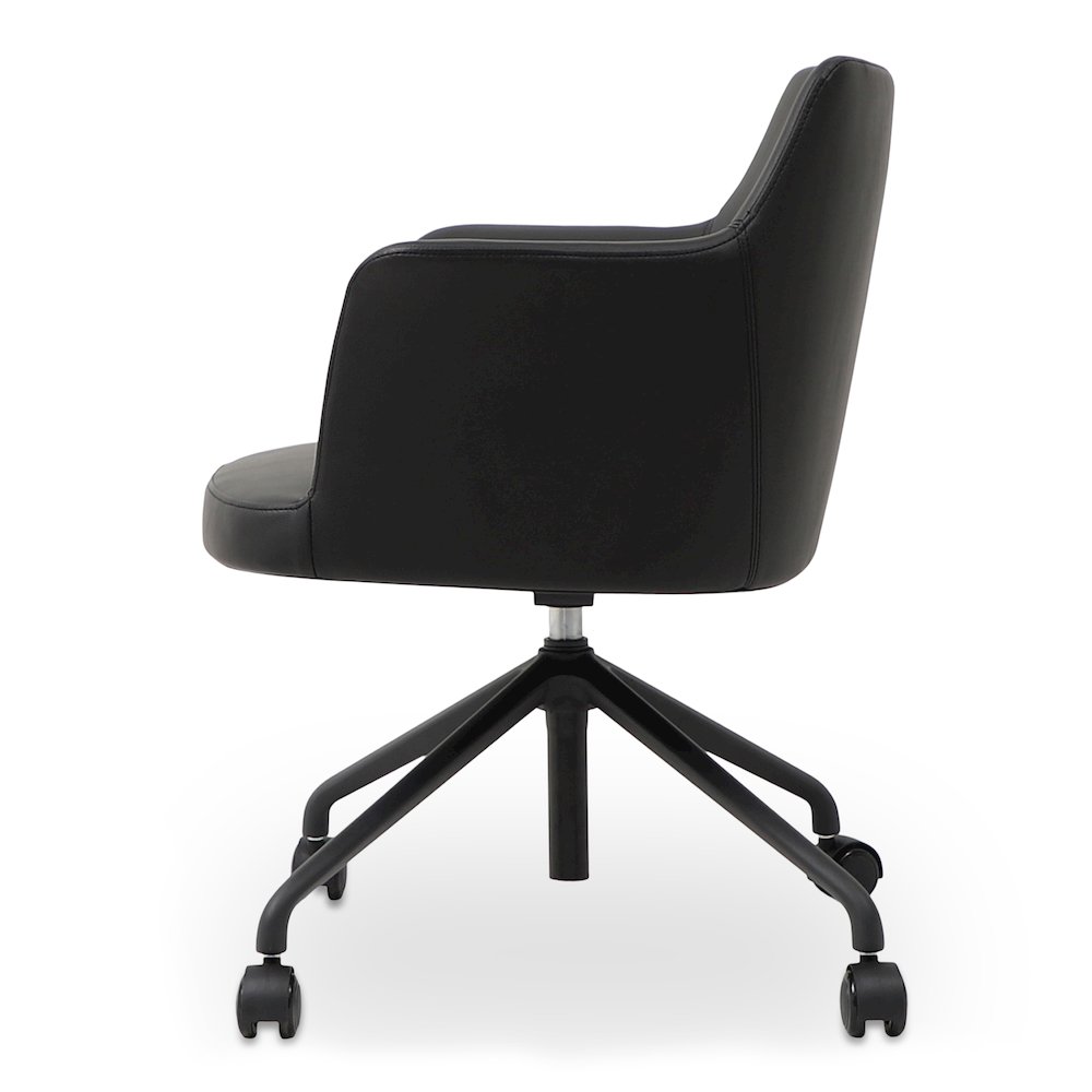Morris Office Chair PVC Black