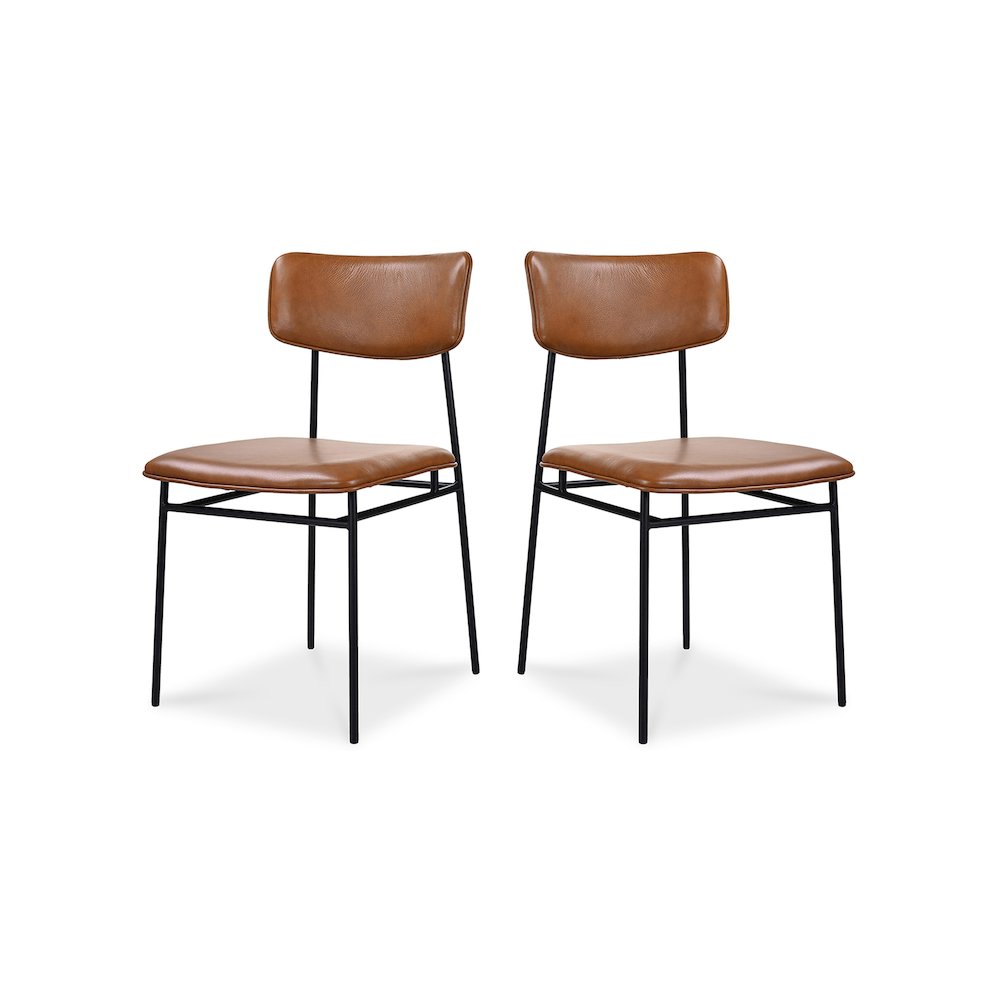 Sailor Dining Chair Brown – Set Of Two