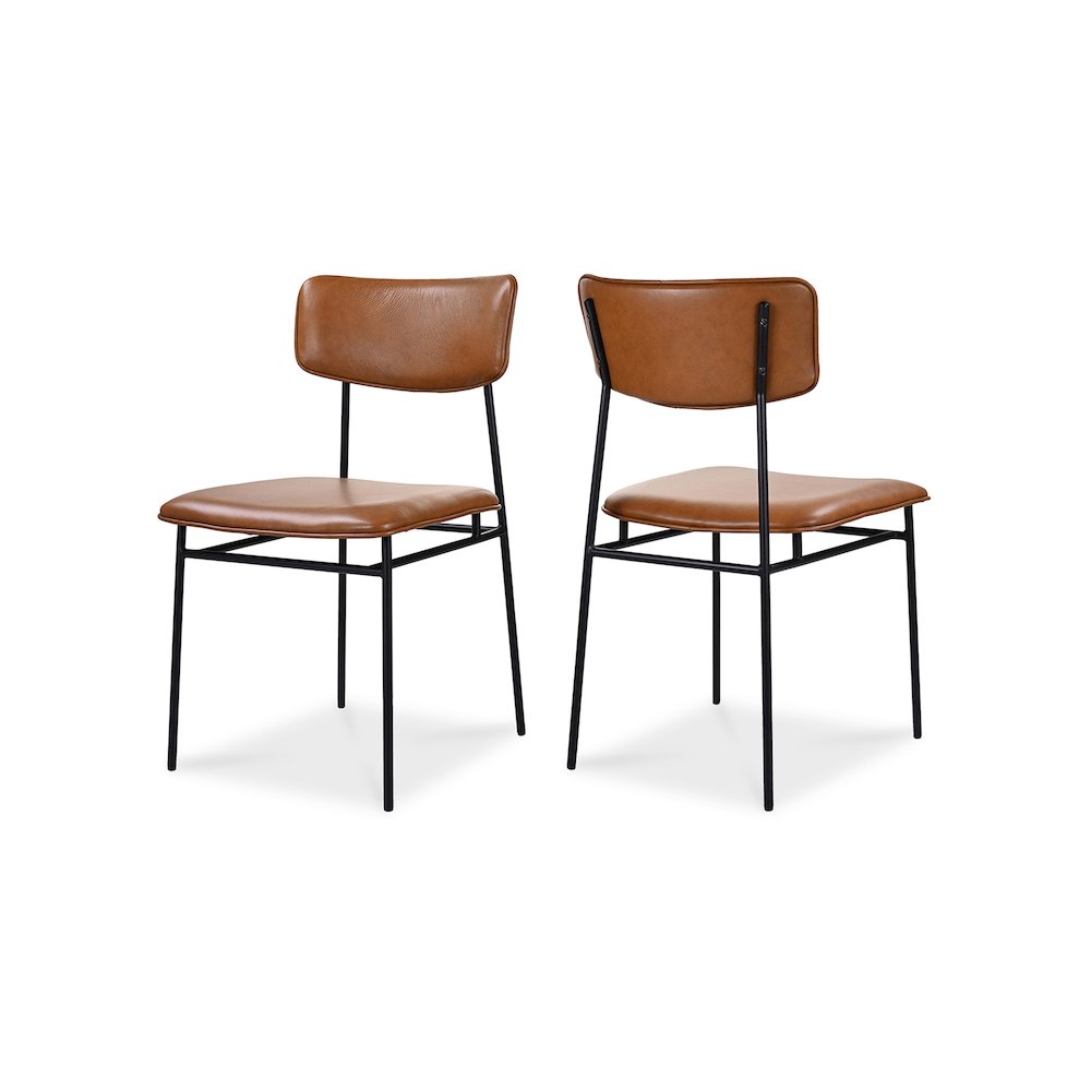 Sailor Dining Chair Brown – Set Of Two