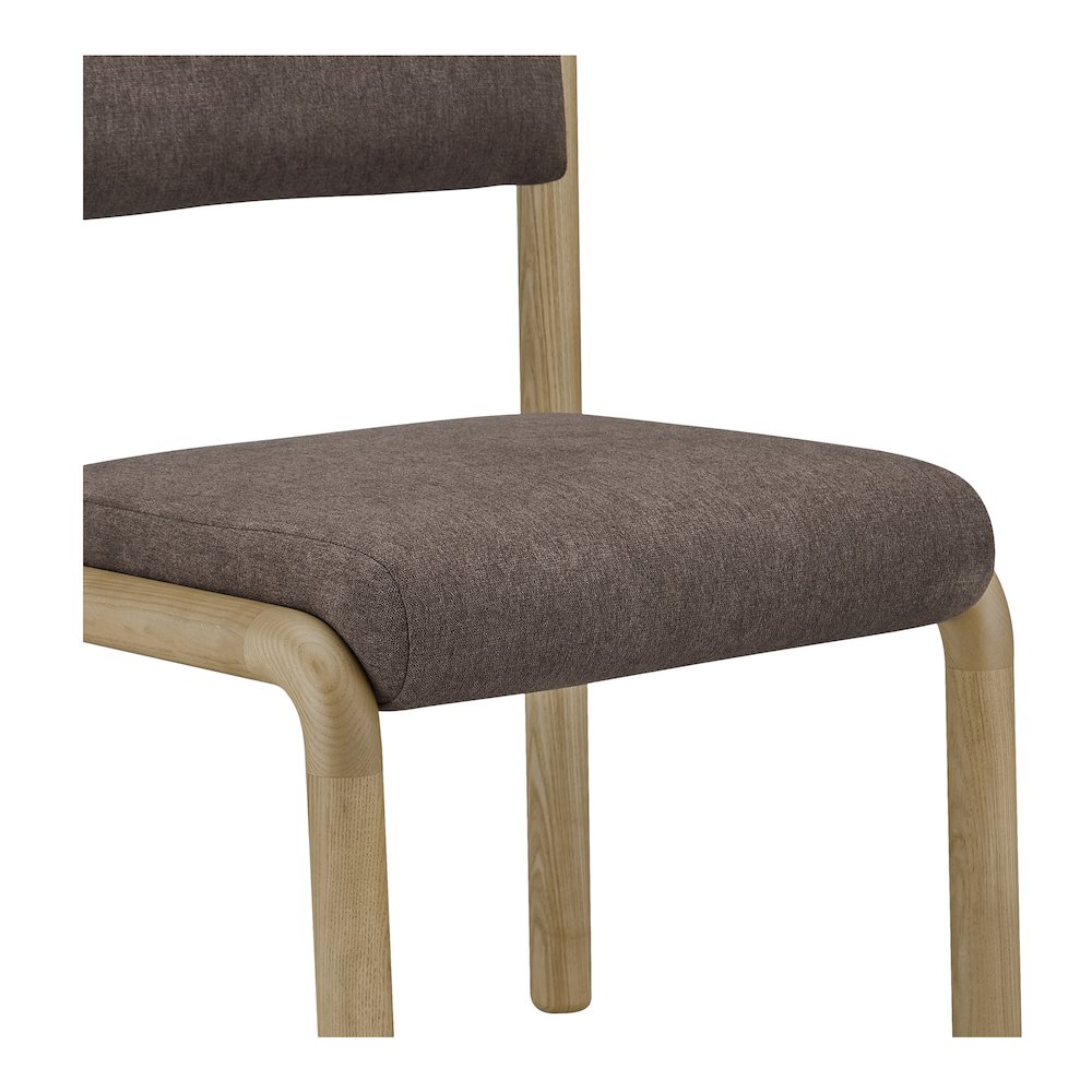 April Dining Chair Deep Brown-Set Of Two
