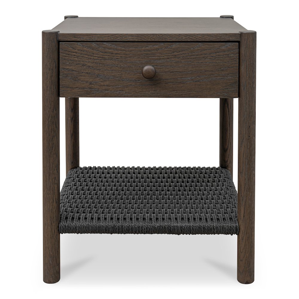 Millie Nightstand Dark Brown