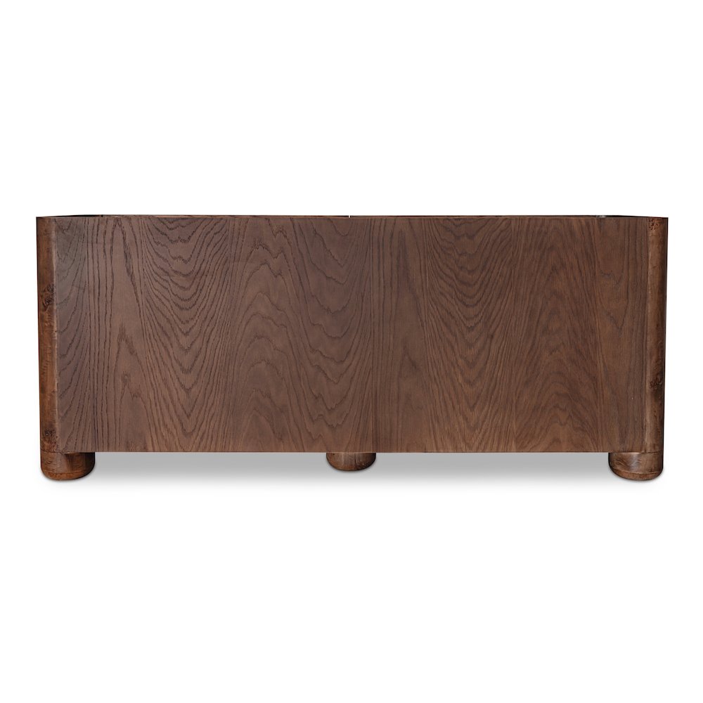 Gibson 6 Drawer Dresser Dark Brown