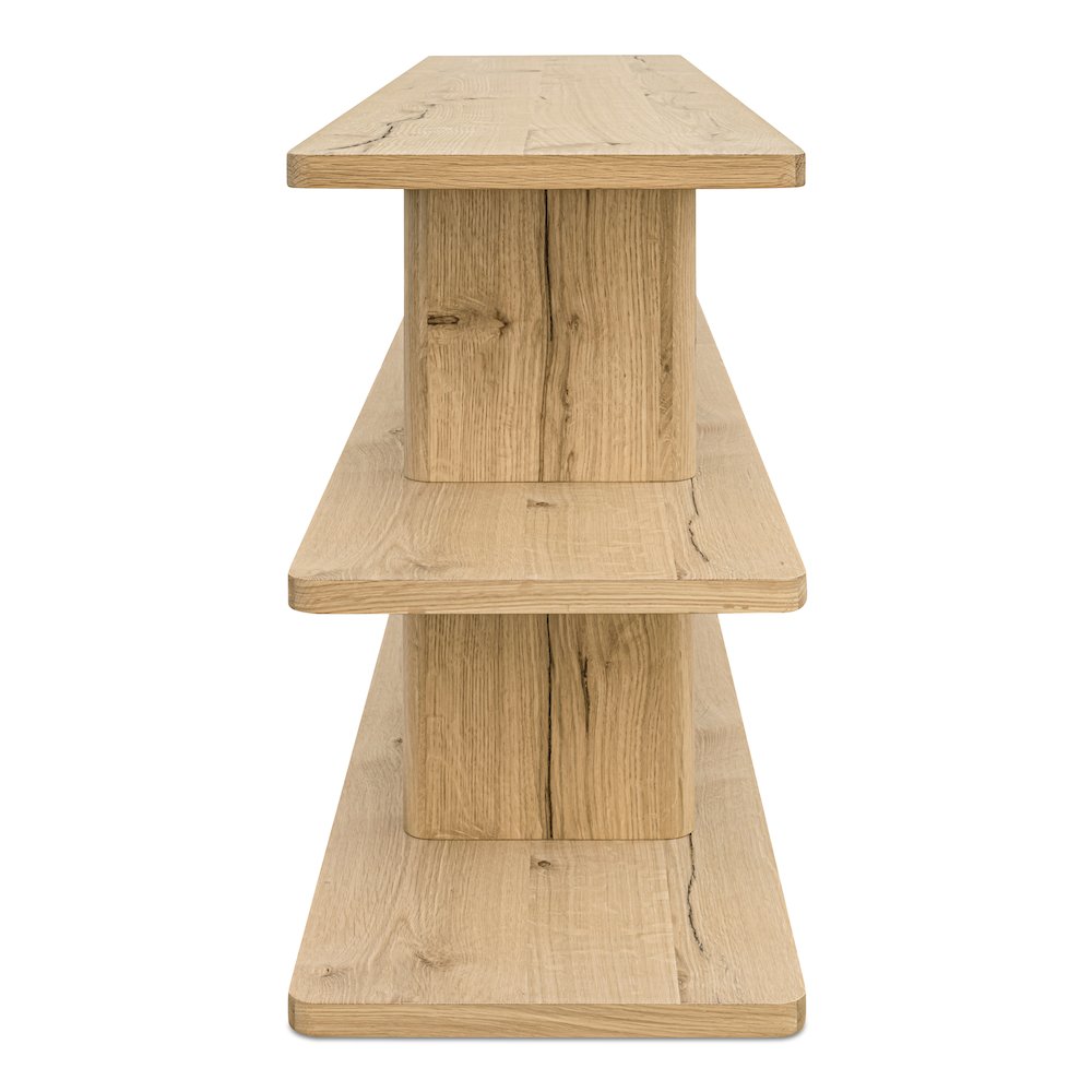 Casey Small Bookcase Rustic Oak