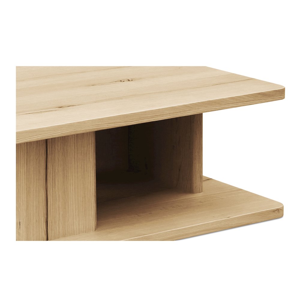 Casey Small Coffee Table Rustic Oak