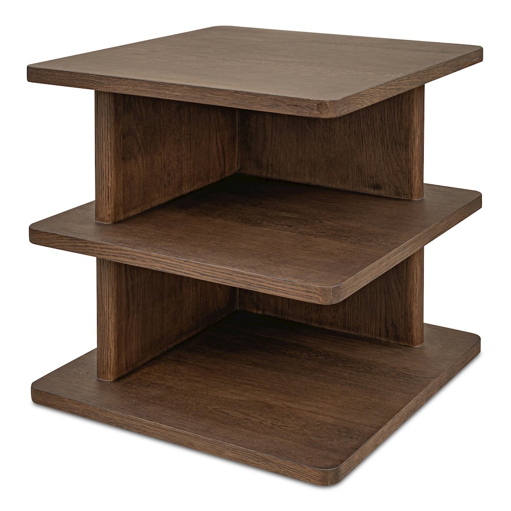Casey Side Table Dark Brown