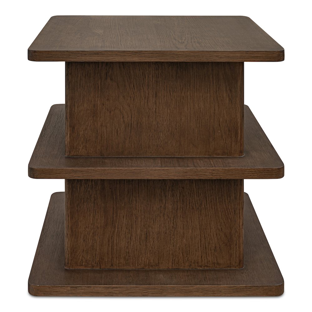 Casey Side Table Dark Brown