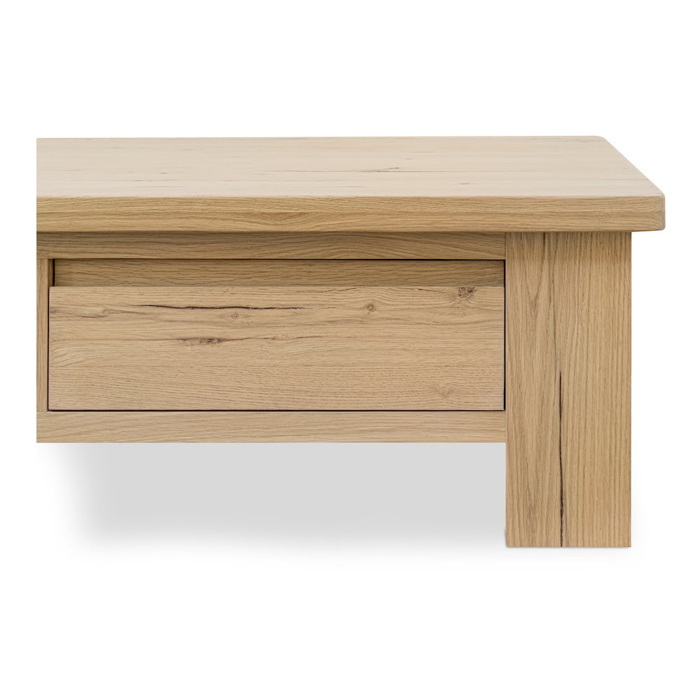 Graham Storage Coffee Table Rustic Oak
