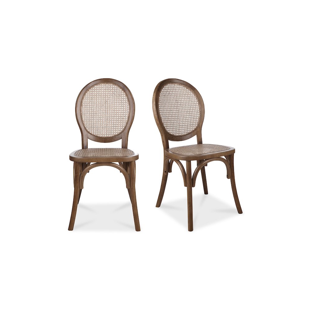 Rivalto Dining Chair Brown – Set Of Two
