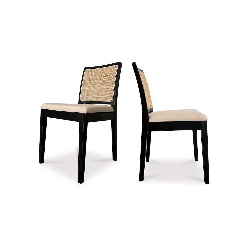 Orville Dining Chair Black – Set Of Two