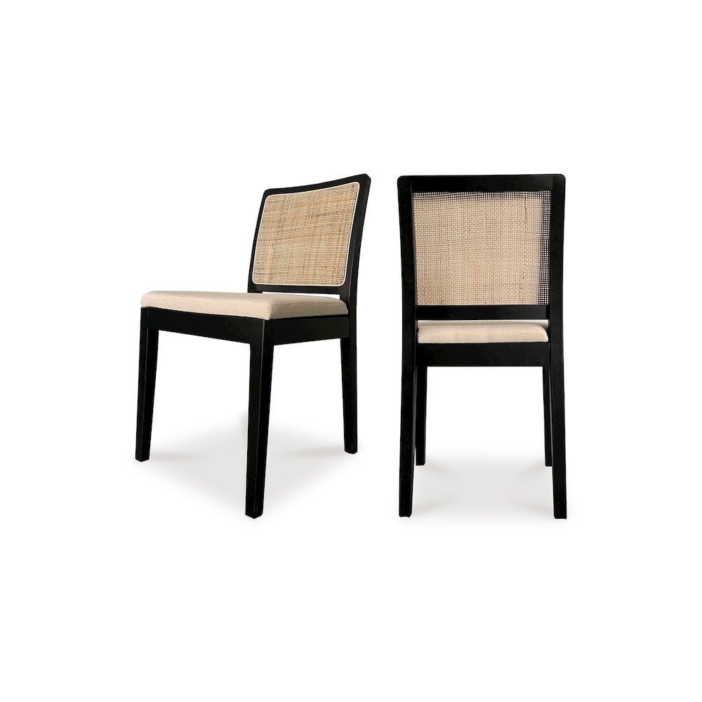 Orville Dining Chair Black – Set Of Two