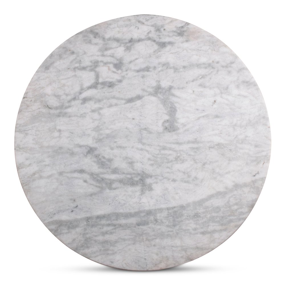 Tori Outdoor Bar Table White Marble