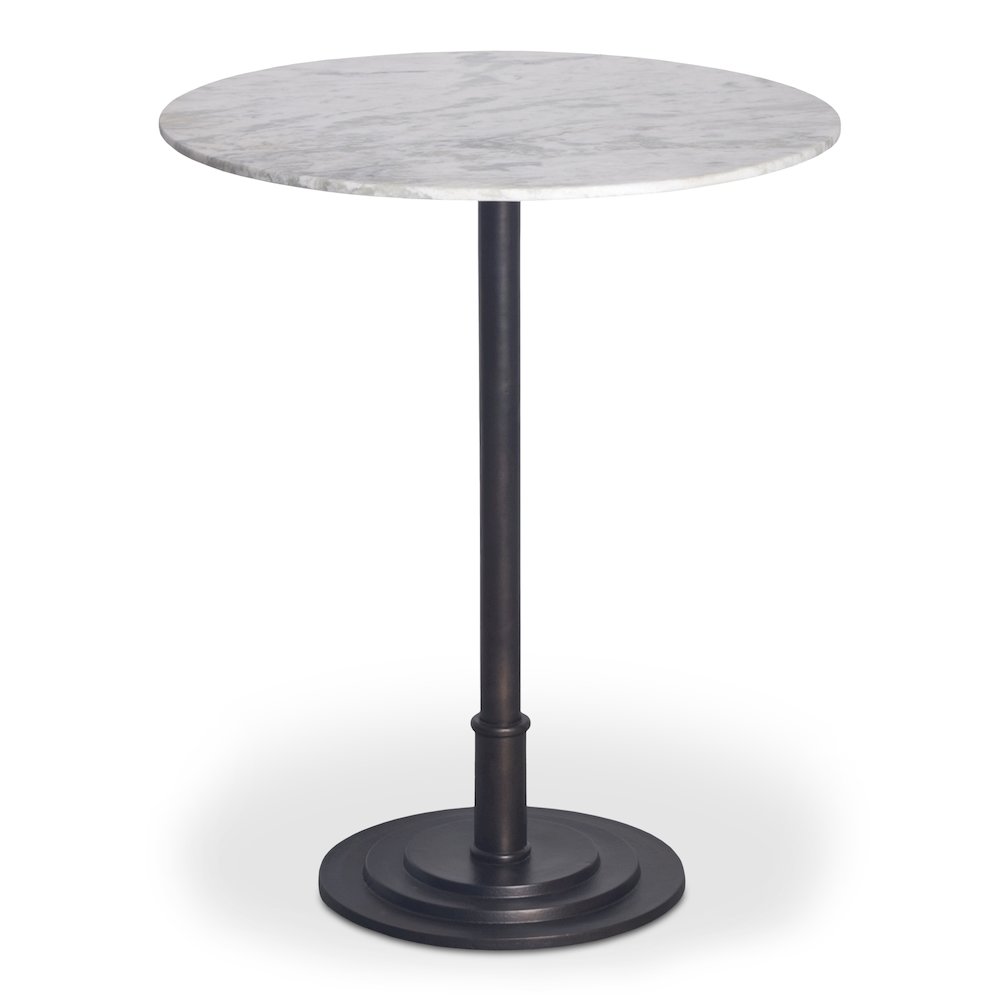 Tori Outdoor Counter Table White Marble