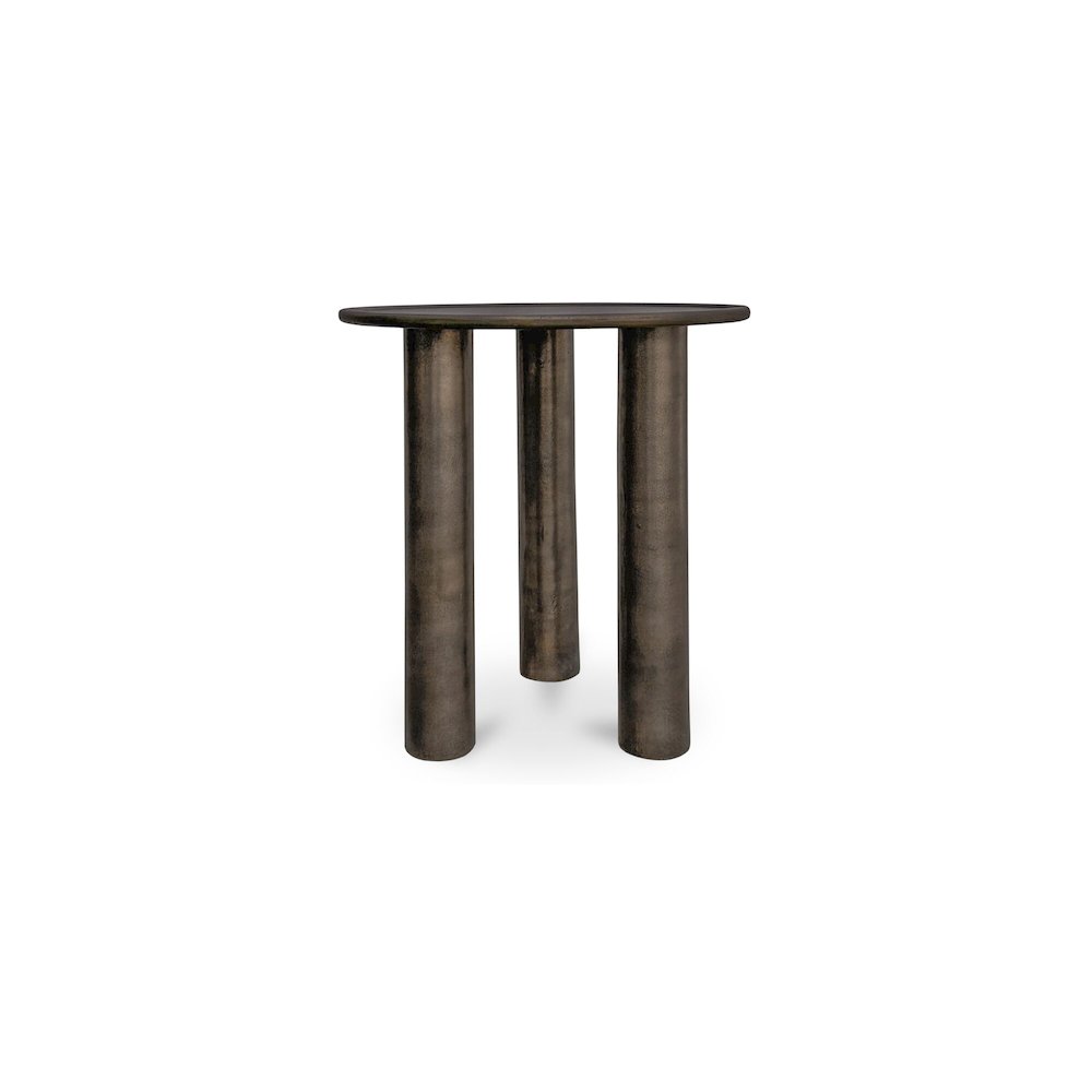 Deacon Outdoor Side Table Deep Bronze