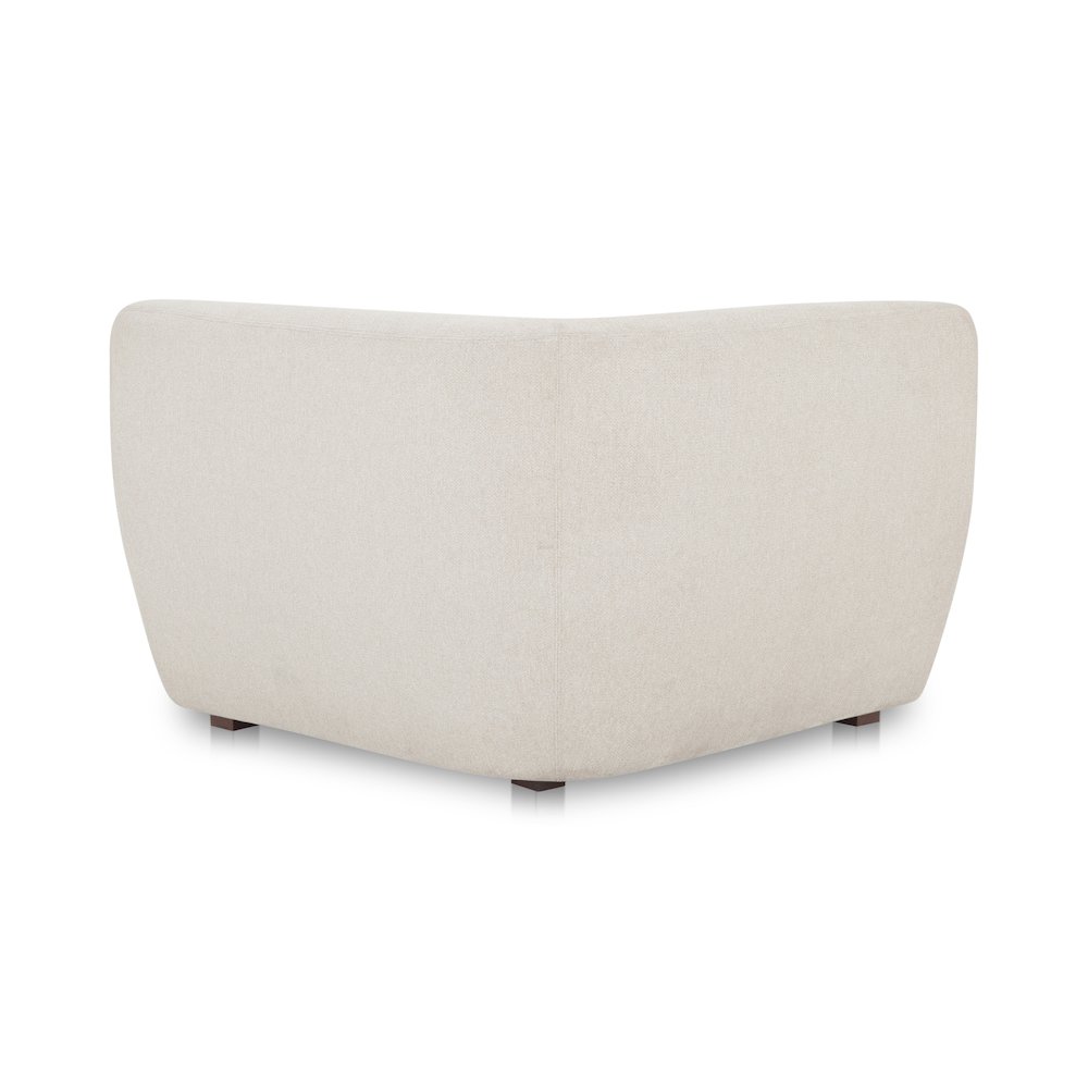 Amelia Corner Chair Warm White