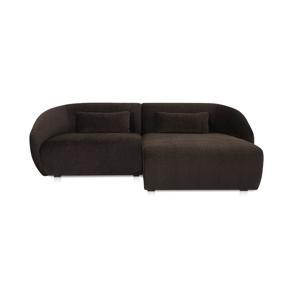 Amelia Nook Modular Right Sectional Espresso