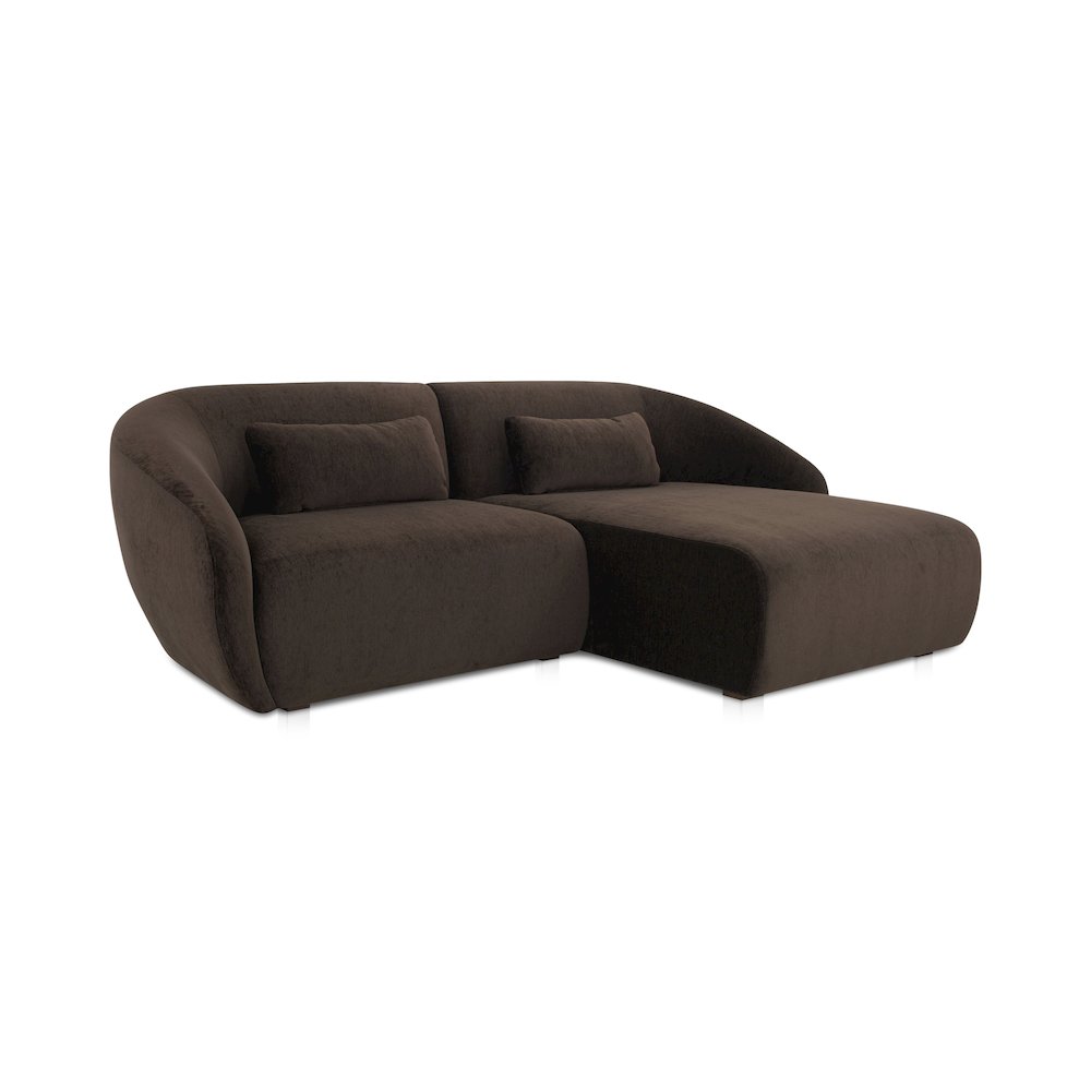 Amelia Nook Modular Right Sectional Espresso