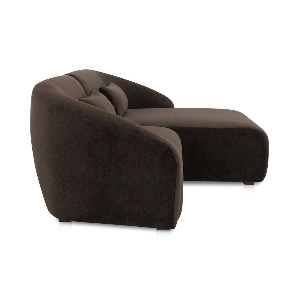 Amelia Nook Modular Right Sectional Espresso