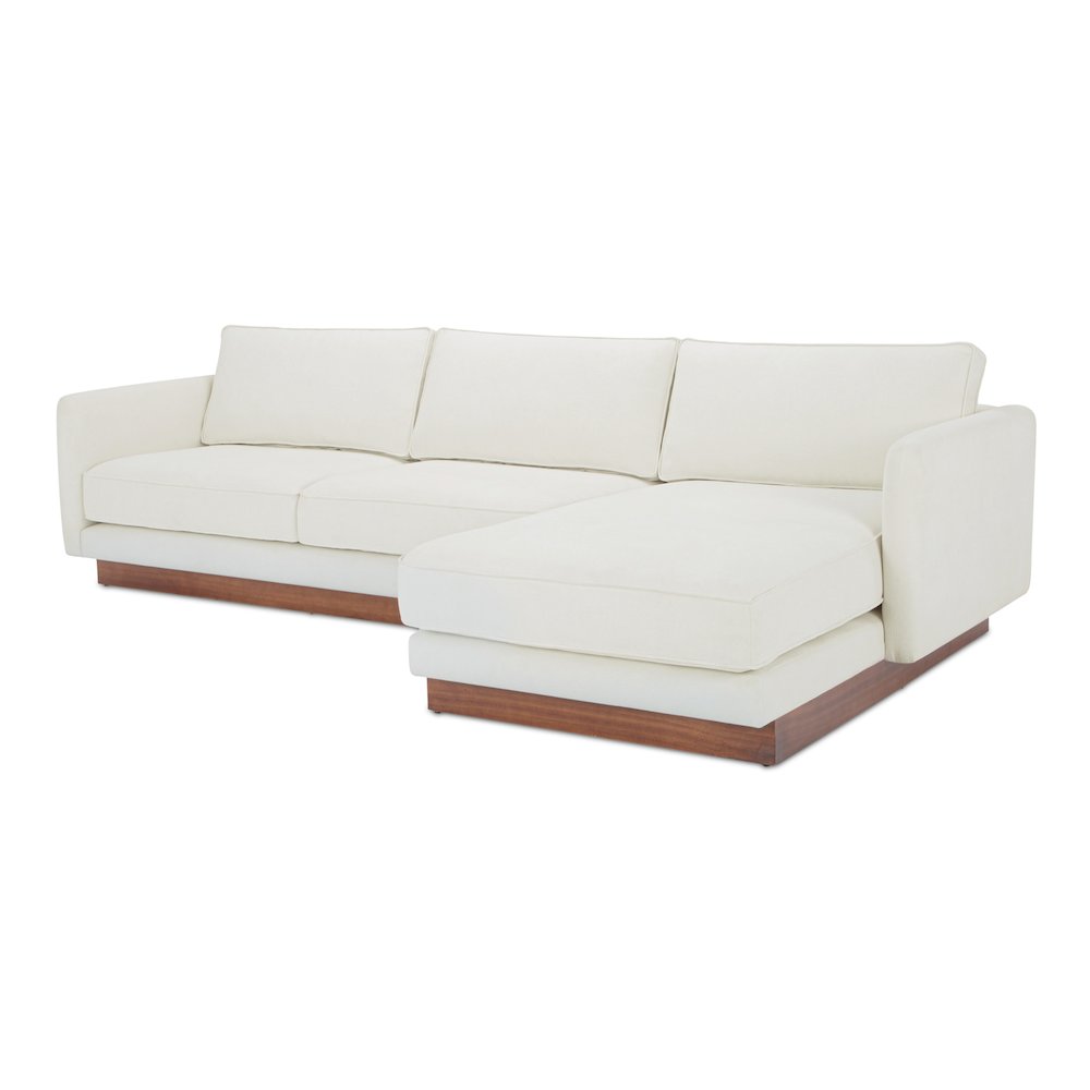 Vernon Right Sectional White