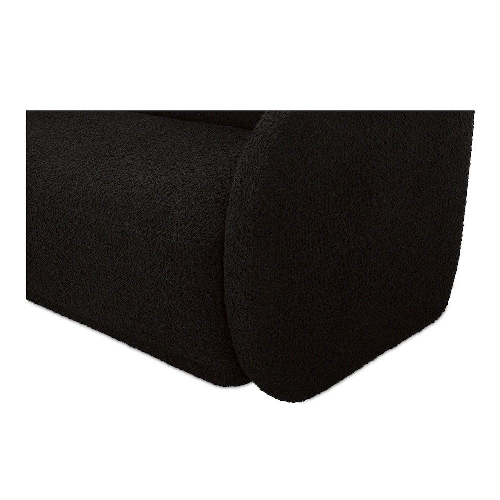 Faye Sofa Black Boucle