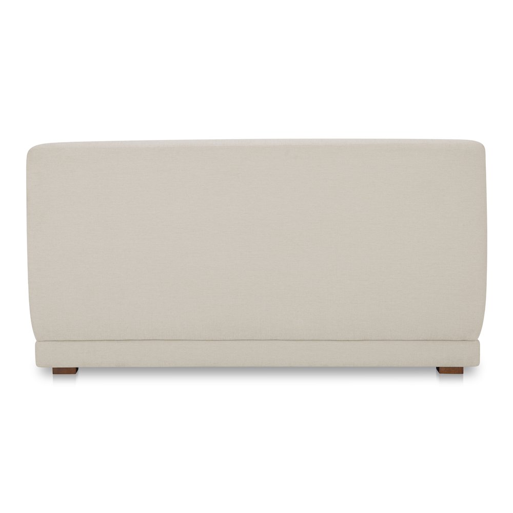 Fraser Wedge Slipper Chair Off White