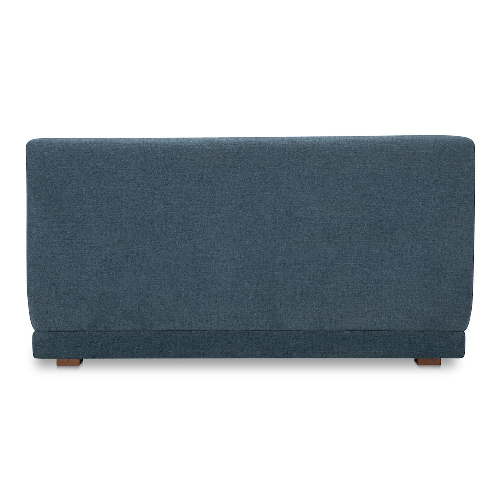 Fraser Wedge Slipper Chair Deep Blue