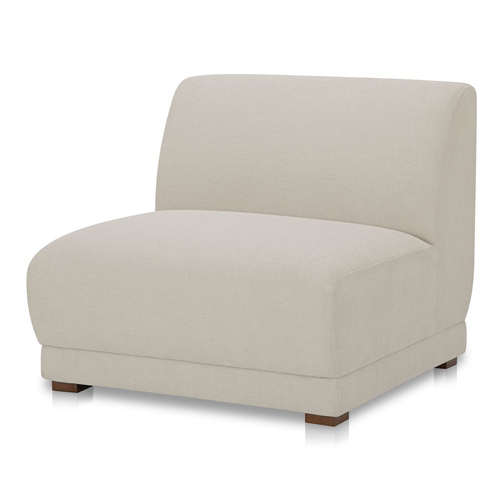 Fraser Slipper Chair Off White