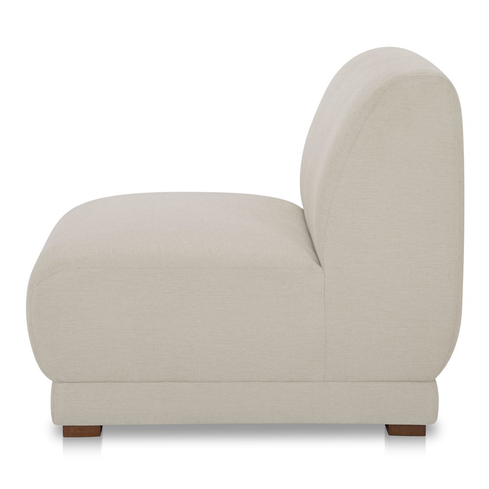 Fraser Slipper Chair Off White