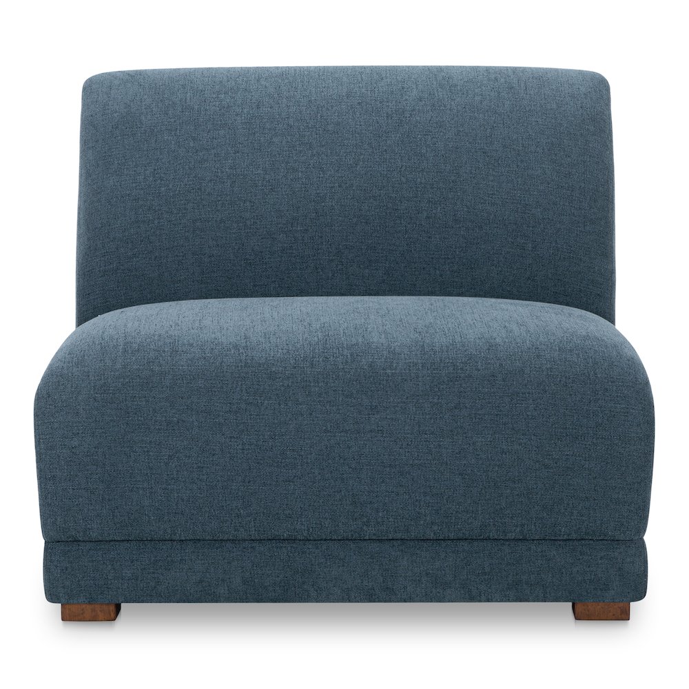 Fraser Slipper Chair Deep Blue