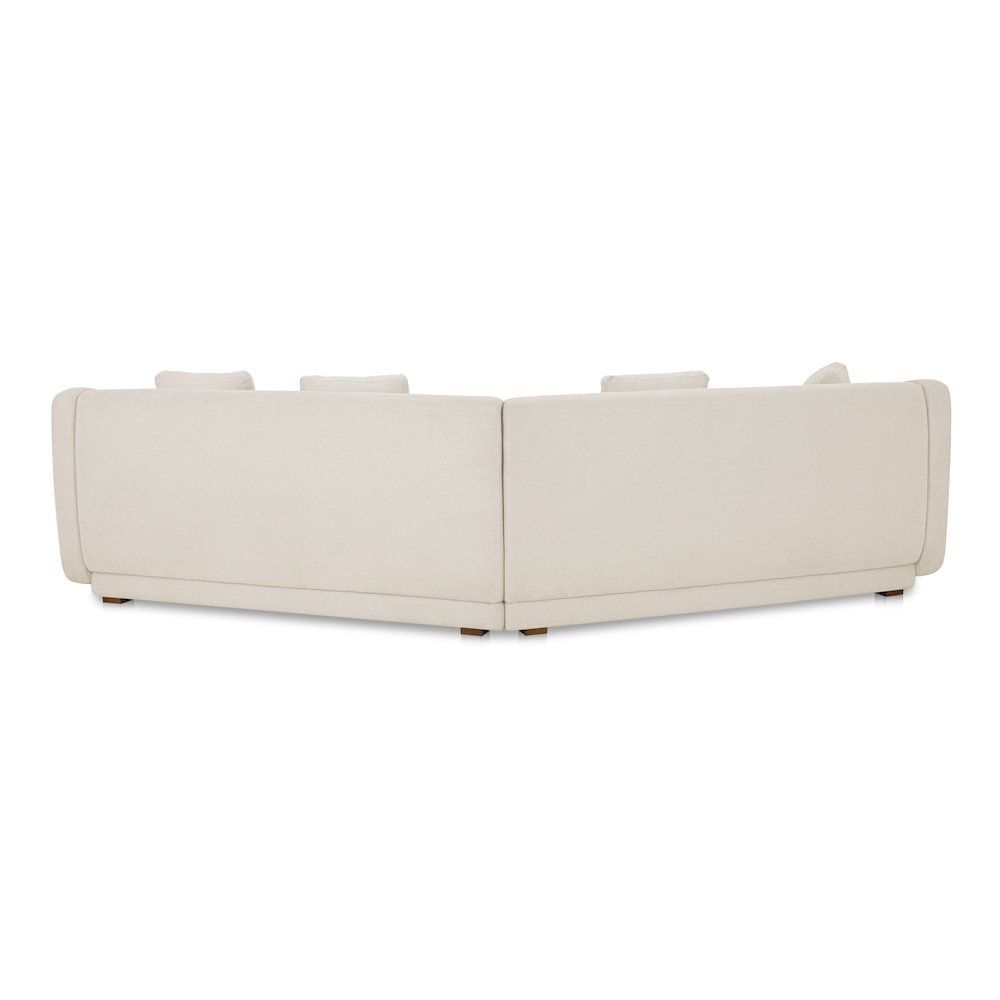 Fraser 2 Piece Modular Sofa White