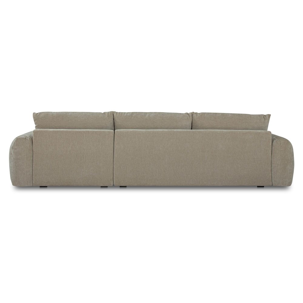 Berga Sectional Right Pebble
