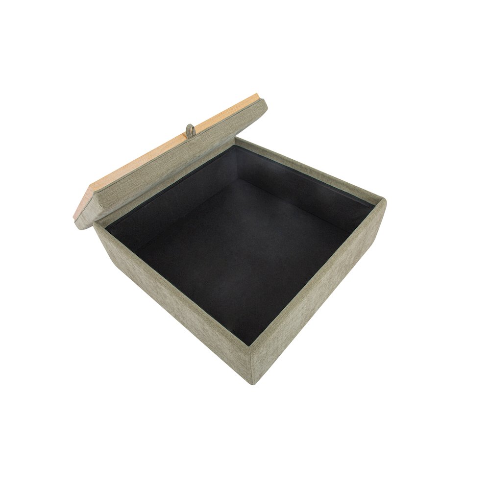 Montana Storage Ottoman Washed Green