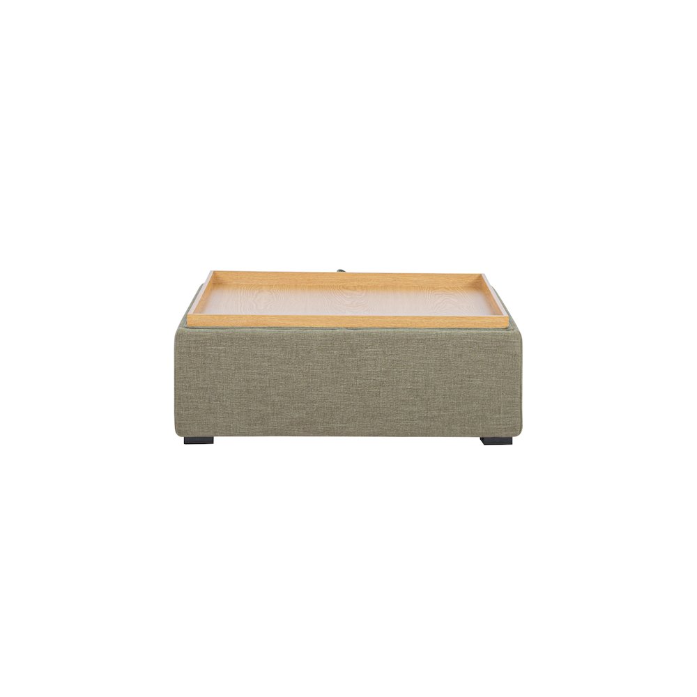 Montana Storage Ottoman Washed Green